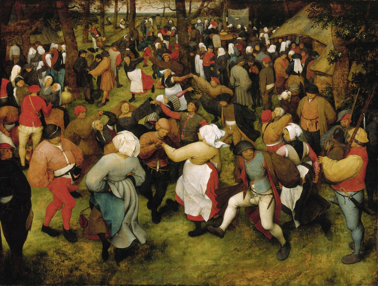 Der Hochzeitstanz von Pieter Brueghel the Elder