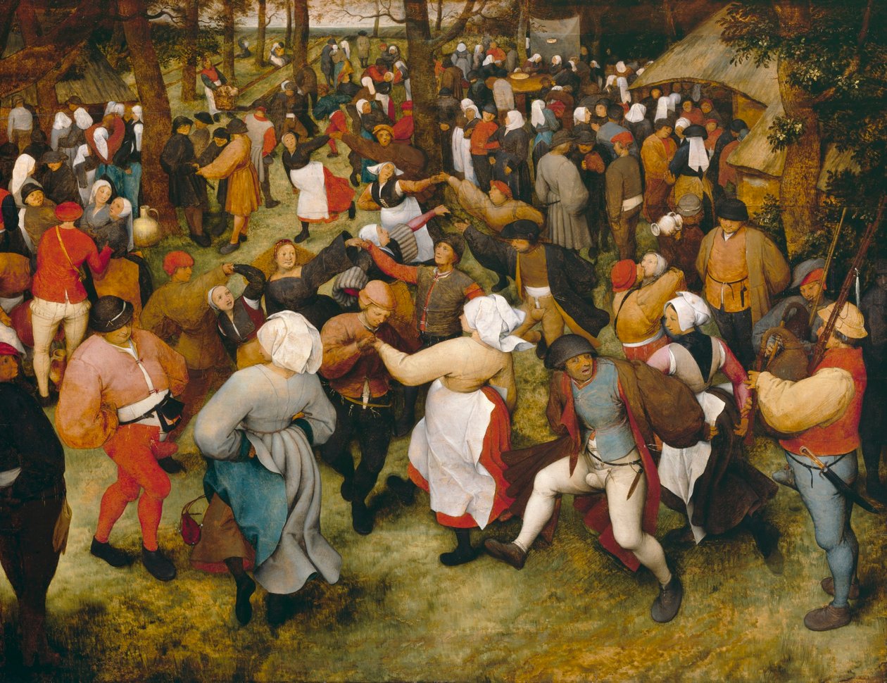 Der Hochzeitstanz von Pieter Brueghel the Elder