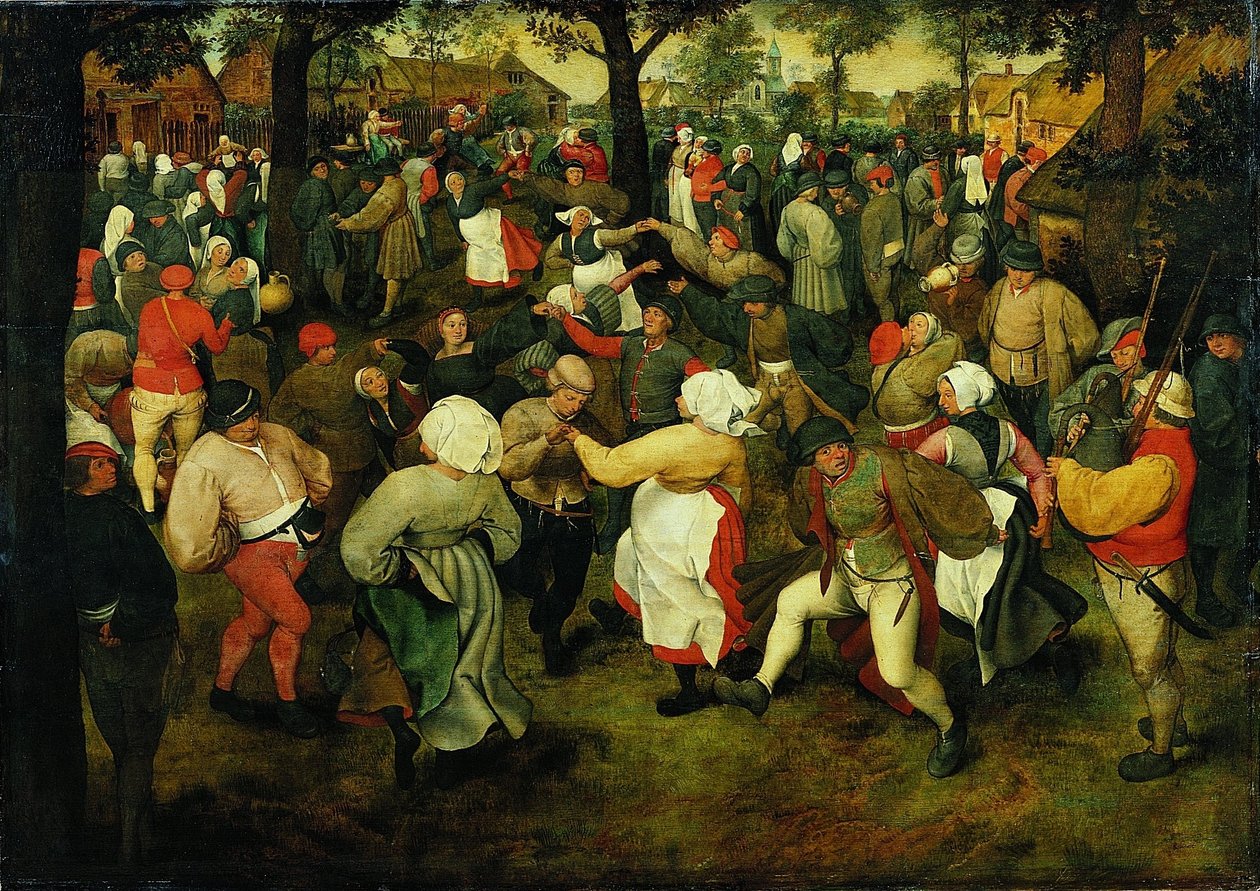 Der Hochzeitstanz von Pieter Brueghel the Elder