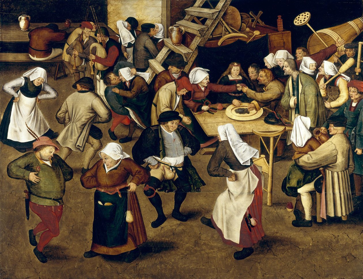 Bauernhochzeit von Pieter Brueghel the Younger