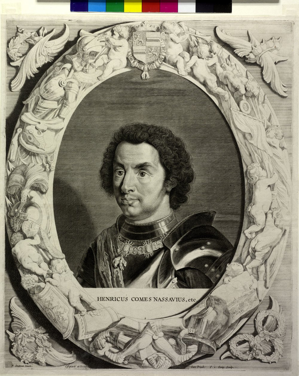 Graf von Nassau Heinrich III. von Pieter Claesz Soutman
