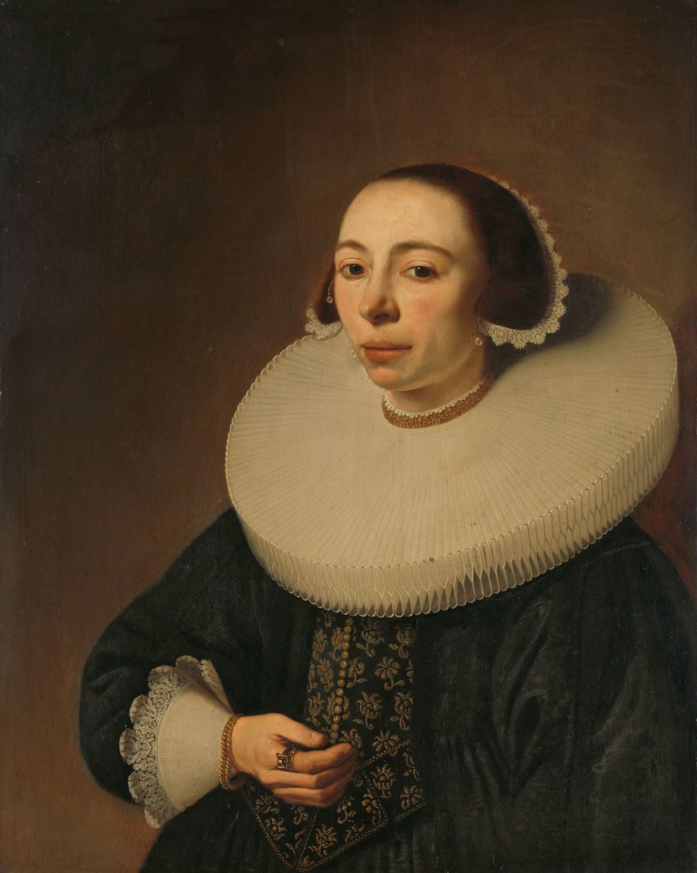 Porträt einer Frau von Pieter Dubordieu