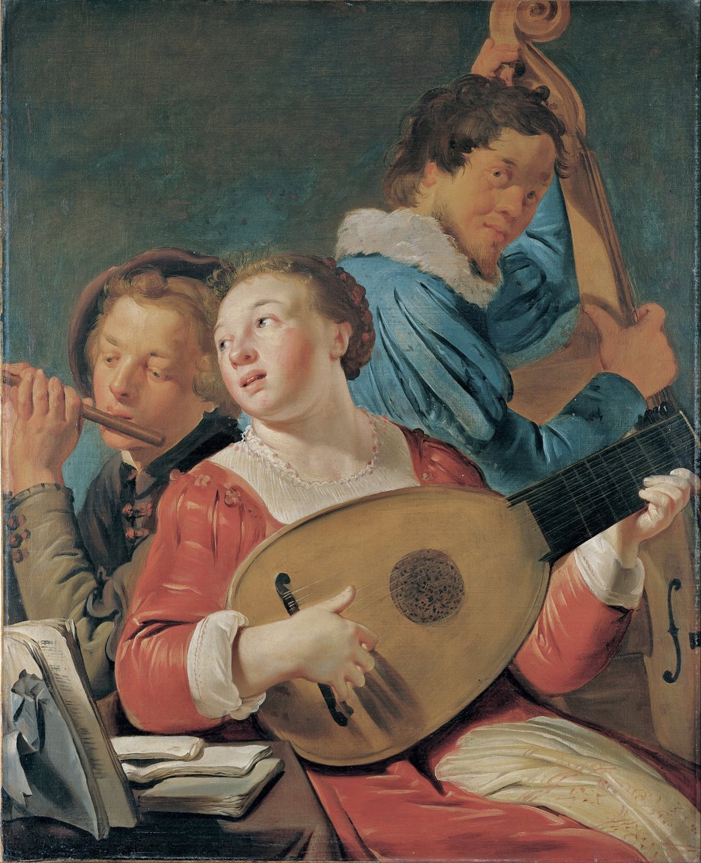 Musiker, ca. 1623 von Pieter Fransz de Grebber
