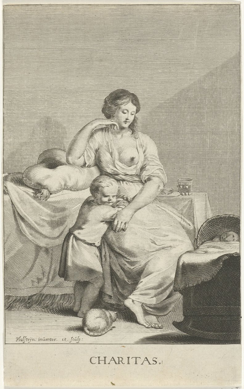 Mutter mit Kindern von Pieter Holsteyn (II)