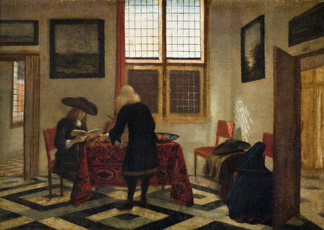 Innenszene von Pieter Janssens