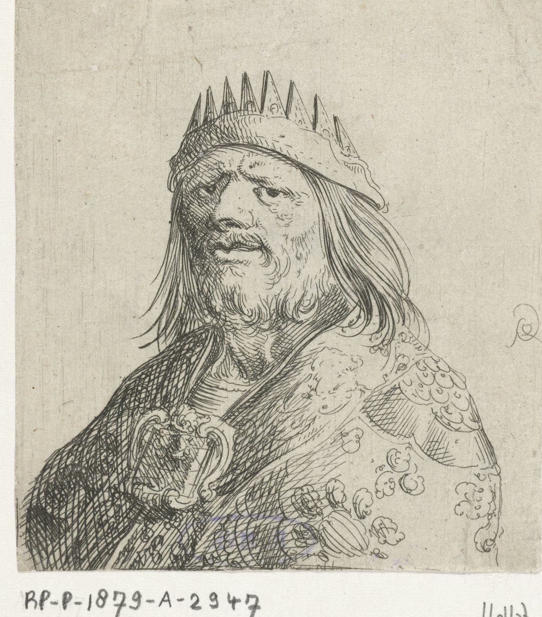 Porträtbüste eines Königs von Pieter Jansz Quast
