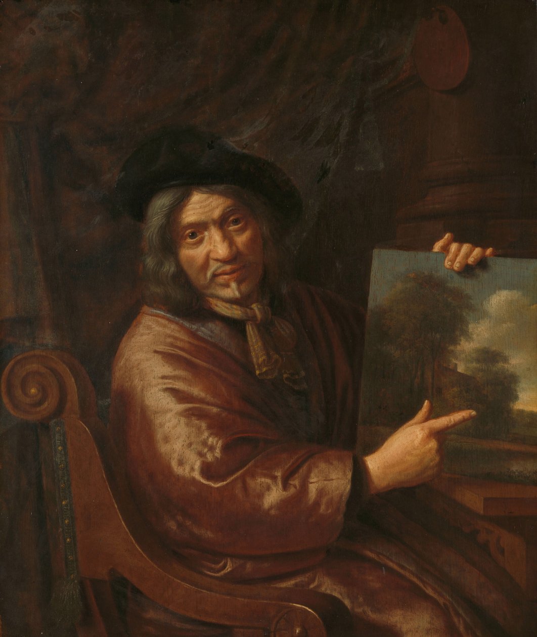 Selbstporträt von Pieter Jansz van Asch