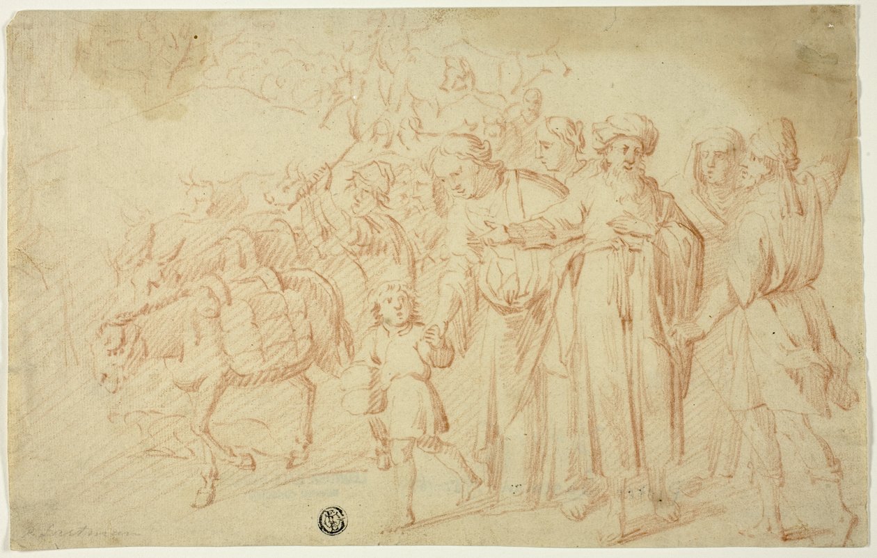 Joseph und seine Brüder in Ägypten von Pieter Lastman