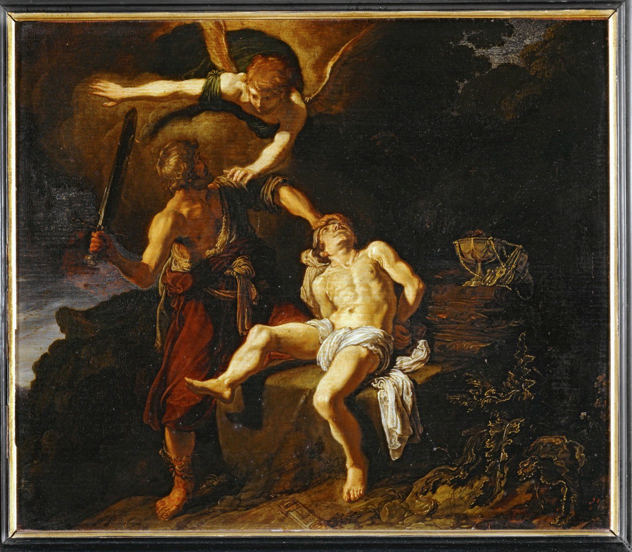Das Opfer Abrahams von Pieter Lastman