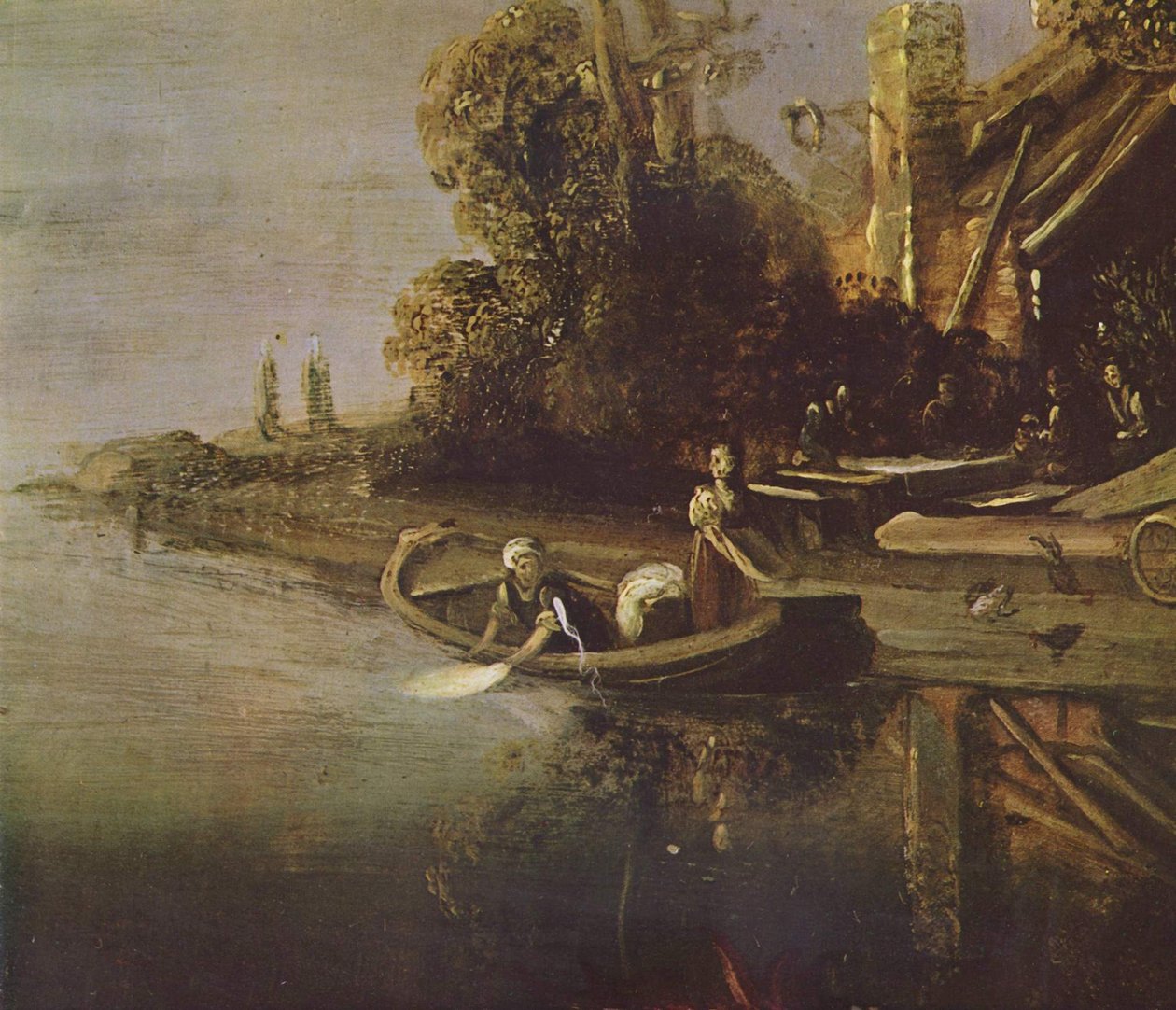 Tobias und der Engel (Detail) von Pieter Lastman