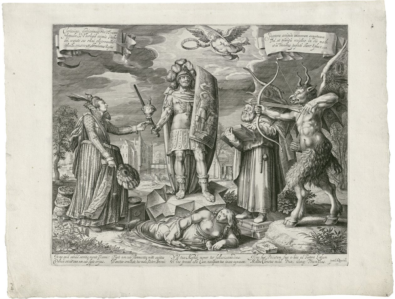 Der christliche Soldat von Pieter Serwouters