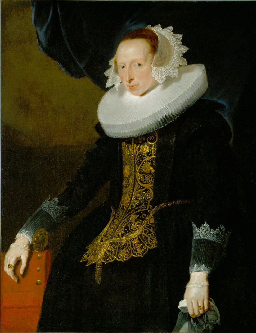 Porträt einer Frau von Pieter Soutman