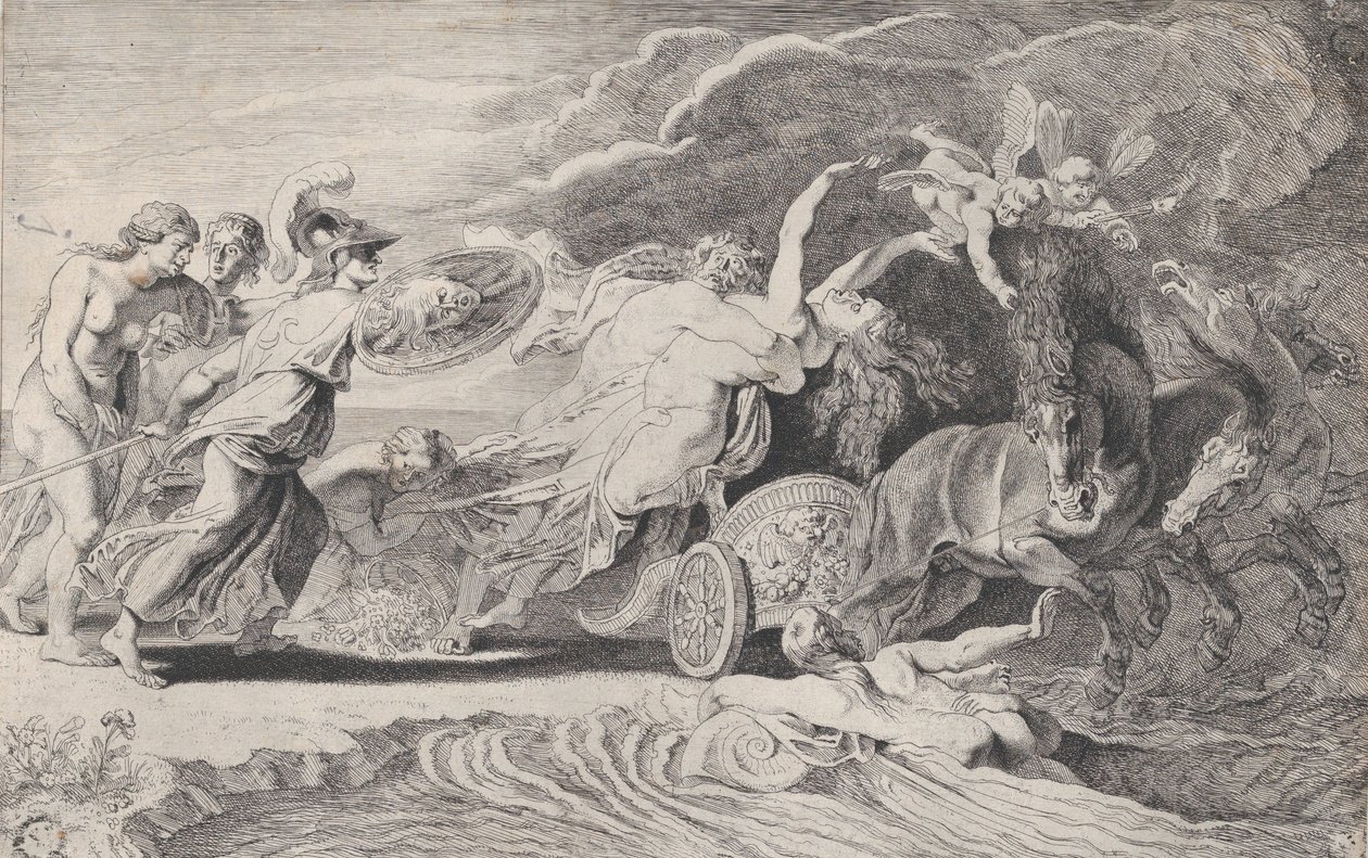 Die Entführung der Proserpina von Pieter Soutman