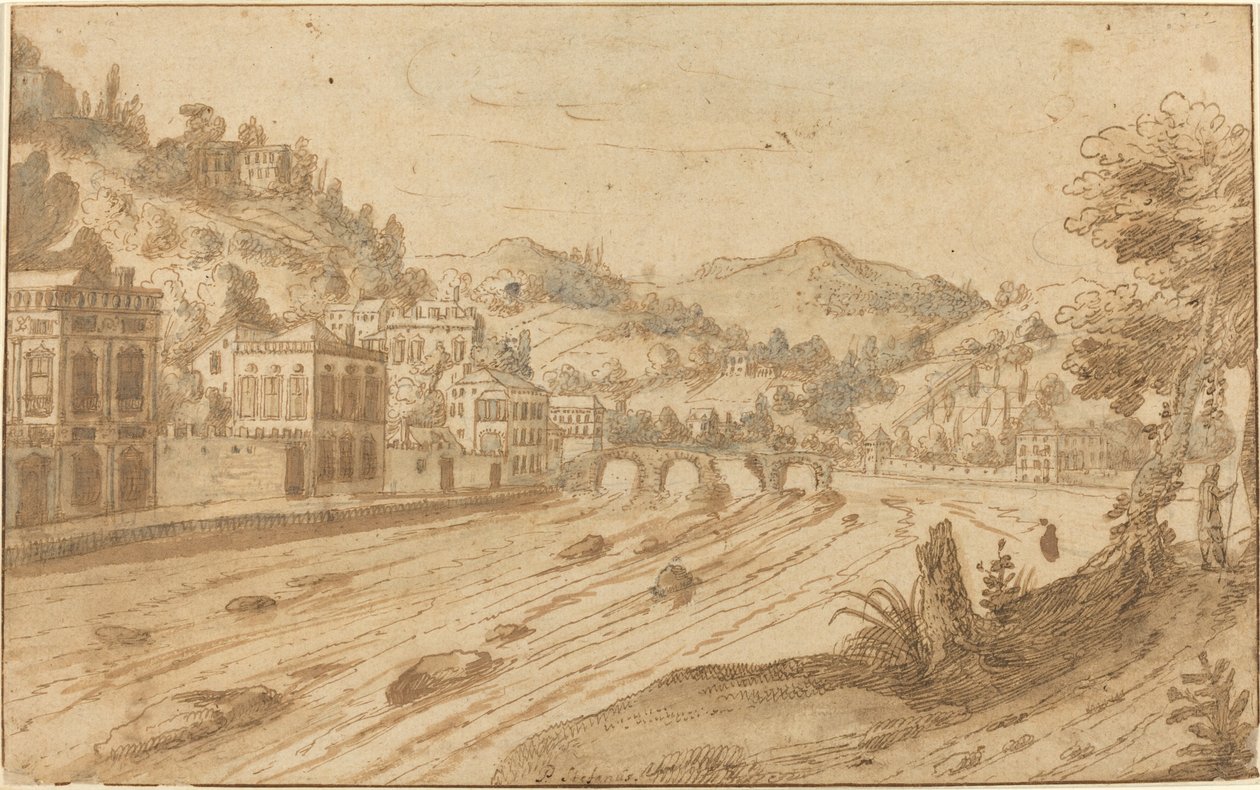 Flussansicht von Pieter Stevens