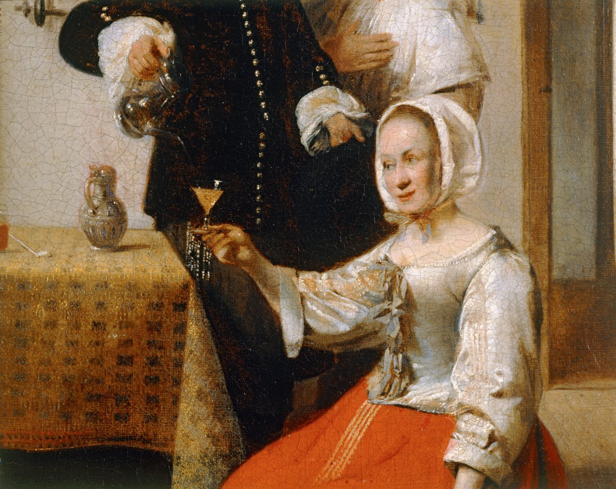 Der Trinker von Pieter de (after) Hooch