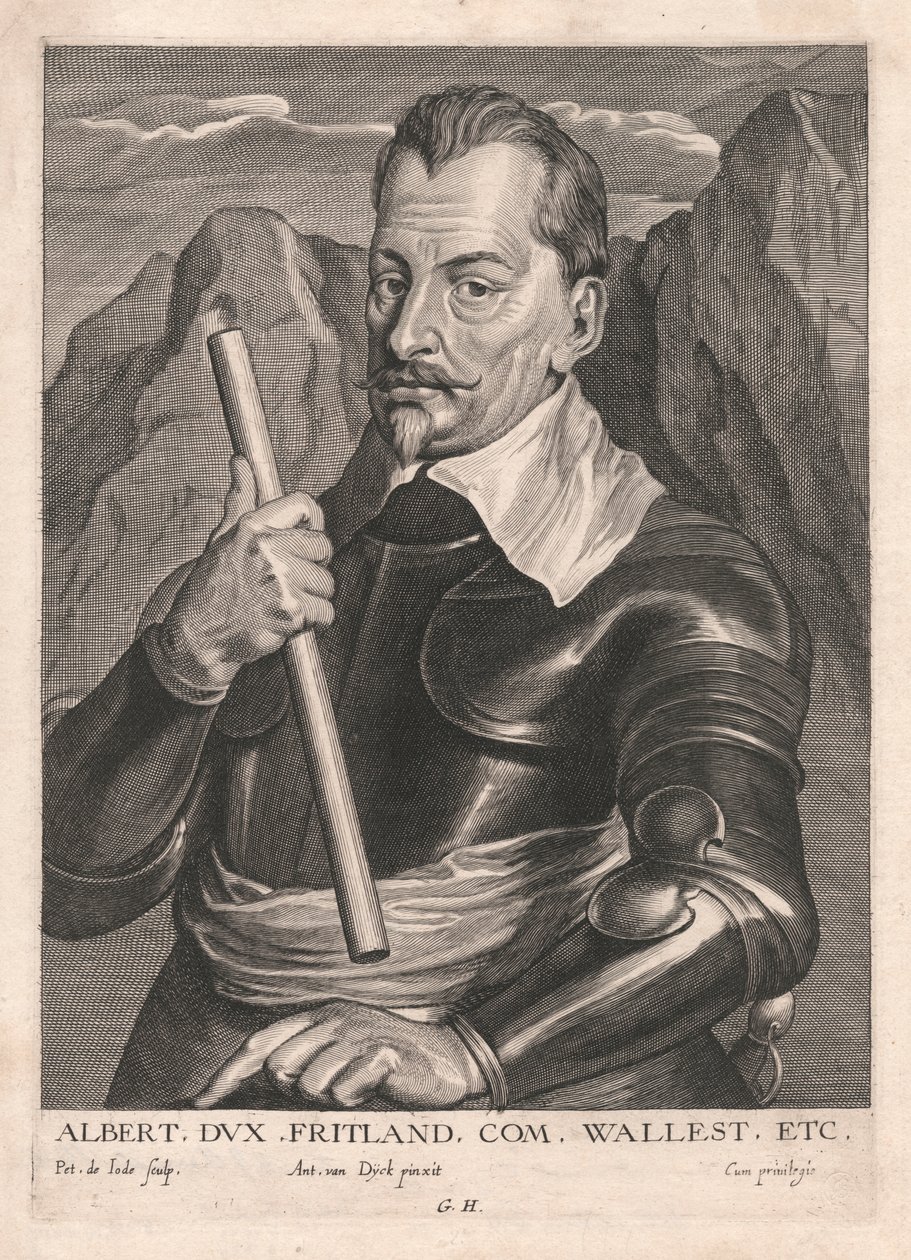 Albert, Dux Fritland. Com. Wallest, Etc. von Pieter de Jode