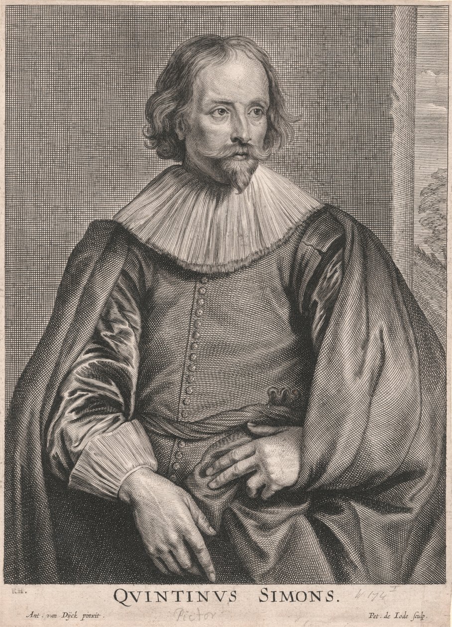 Quintinus Simons von Pieter de Jode