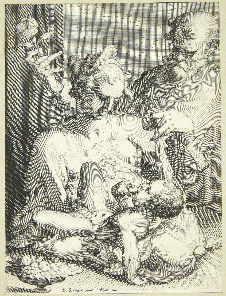 Die heilige Familie von Pieter de Jode I