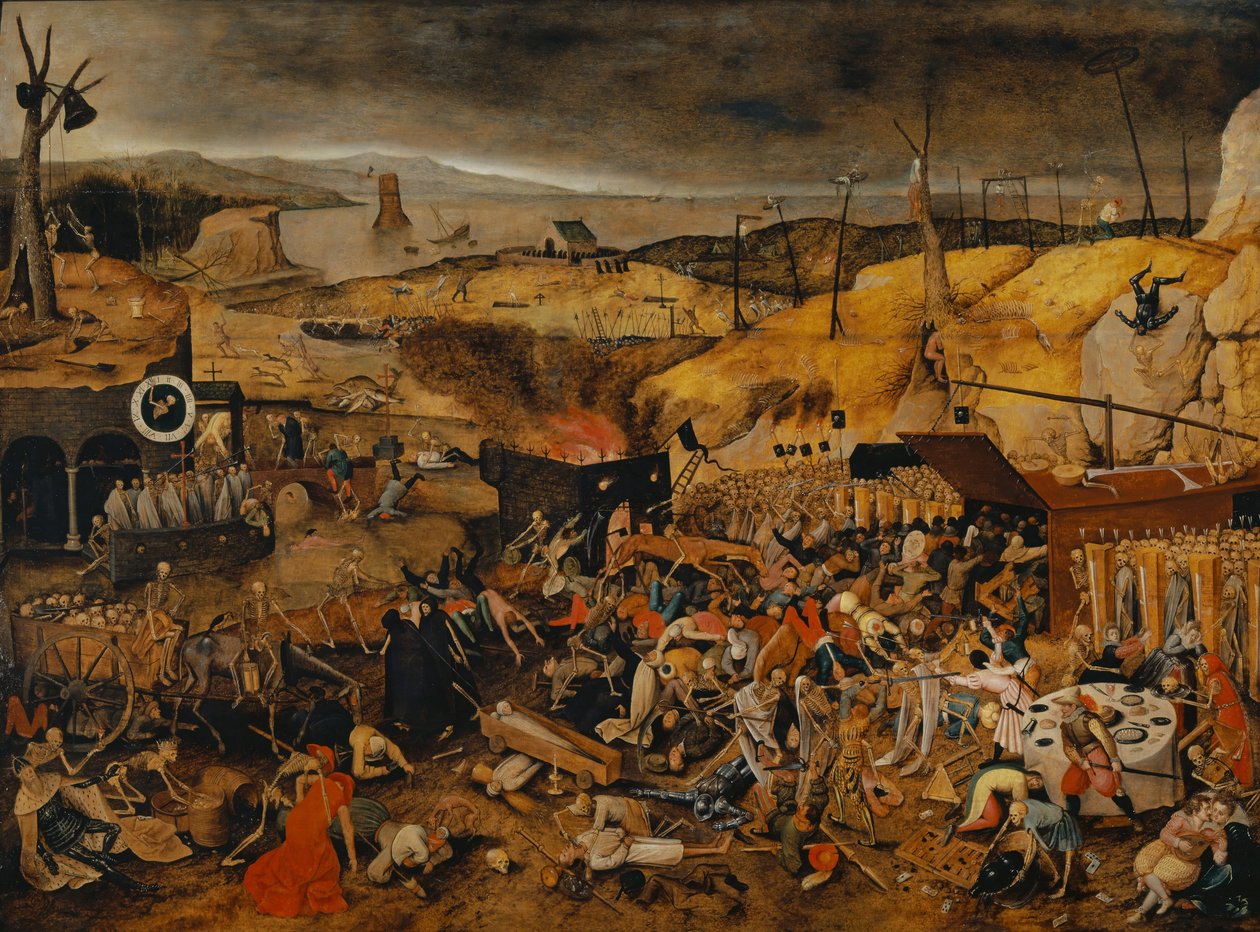 Der Triumph des Todes, um 1608 von Pieter Brueghel the Younger