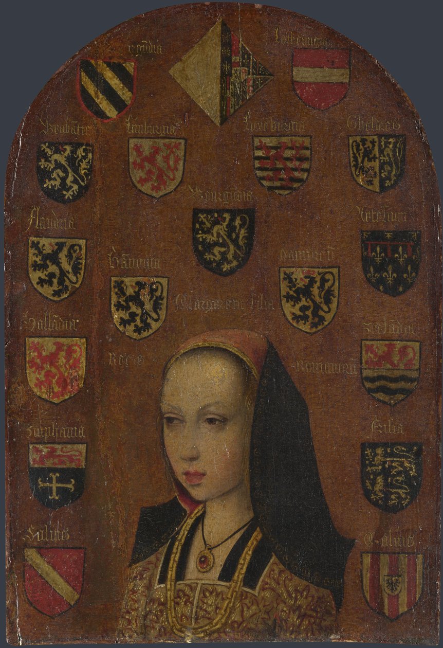 Porträt von Margarete von Österreich von Pieter van Coninxloo