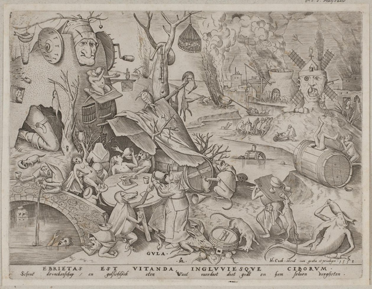 Unmäßigkeit von Pieter van der Heyden