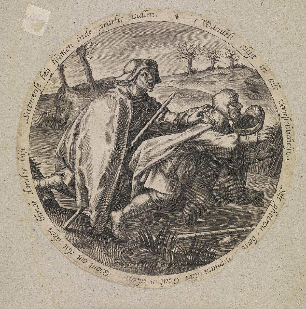 Die Blindenführer von Pieter van der Heyden
