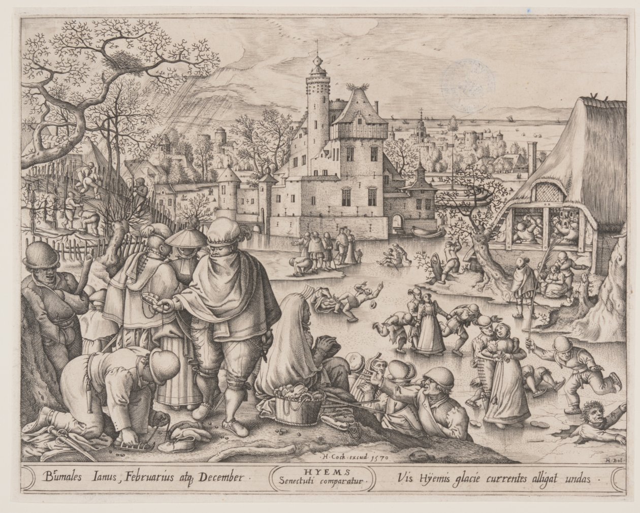 Winter von Pieter van der Heyden