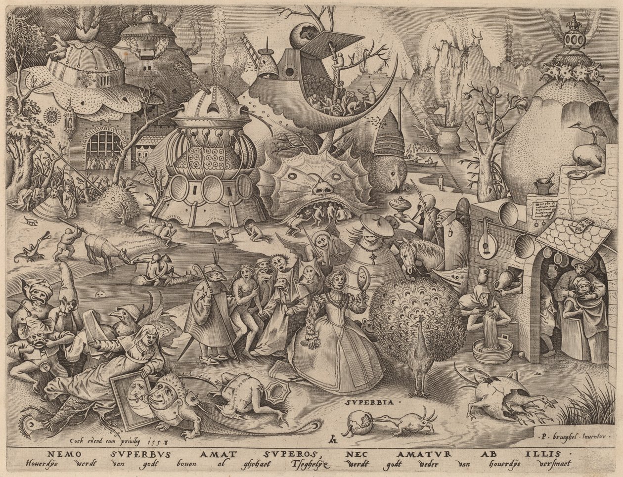 Stolz von Pieter van der Heyden after Pieter Bruegel the Elder