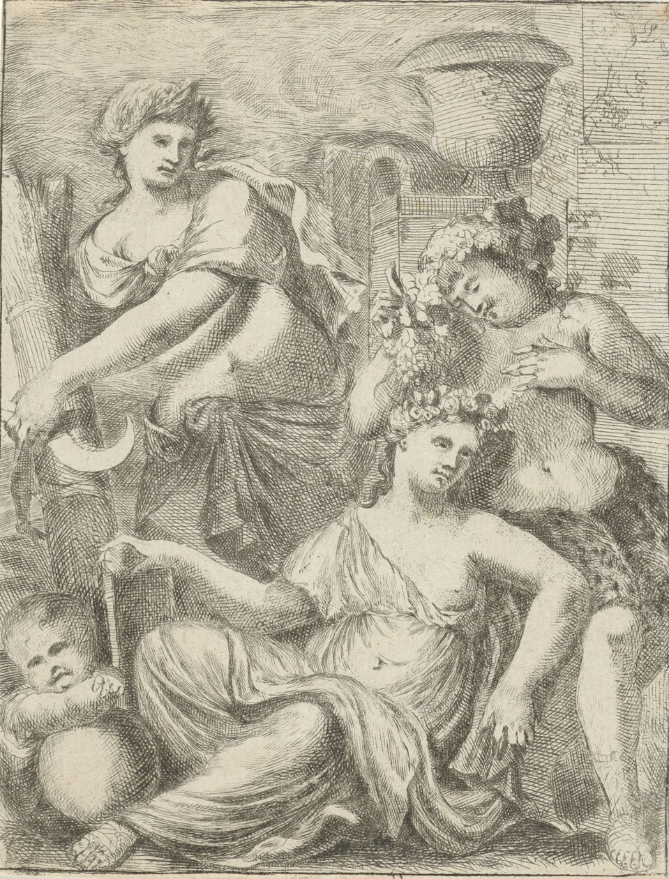 Ceres, Bacchus und Venus von Pieter van der Plas (II)