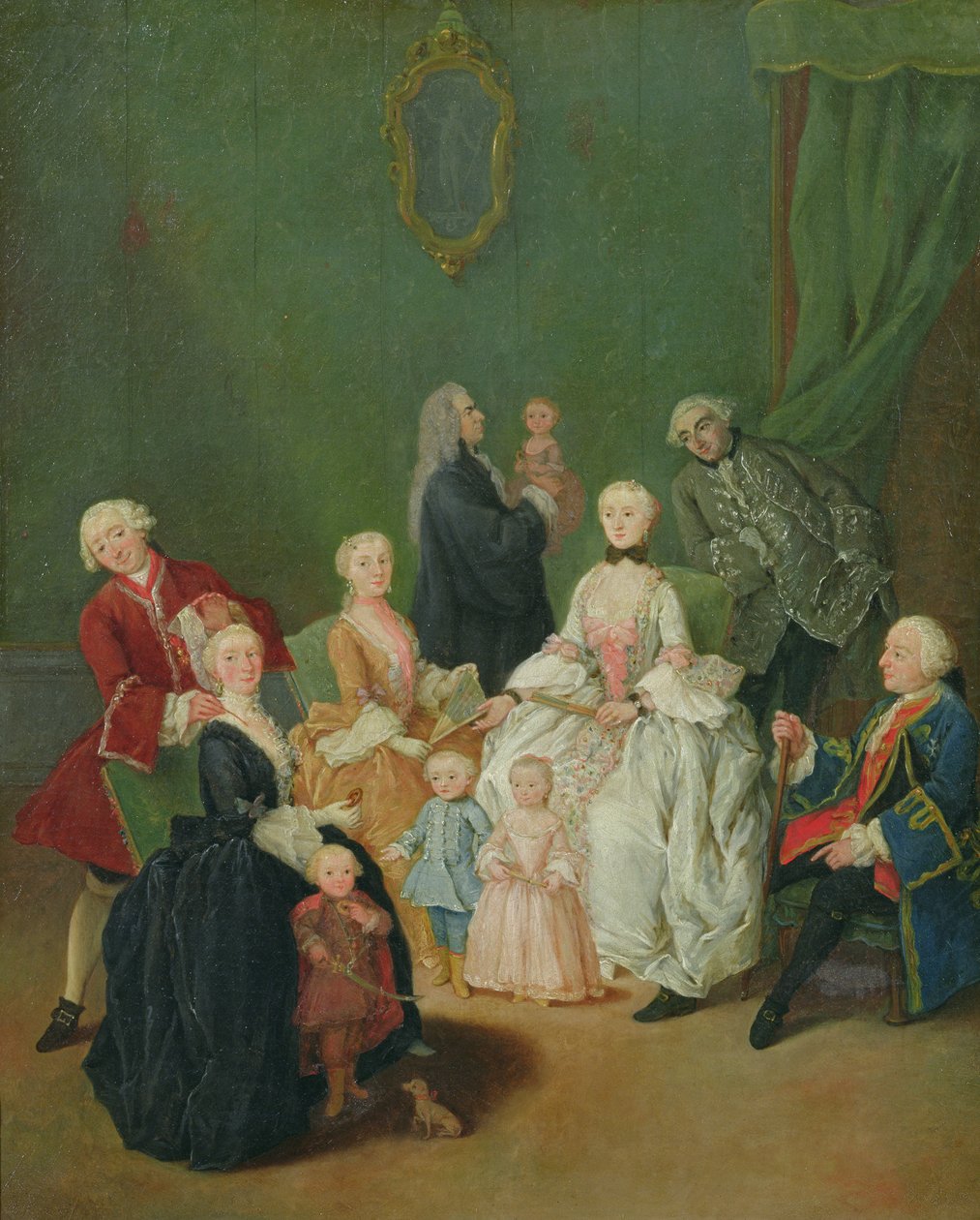 Eine Patrizierfamilie, ca. 1752 von Pietro Longhi