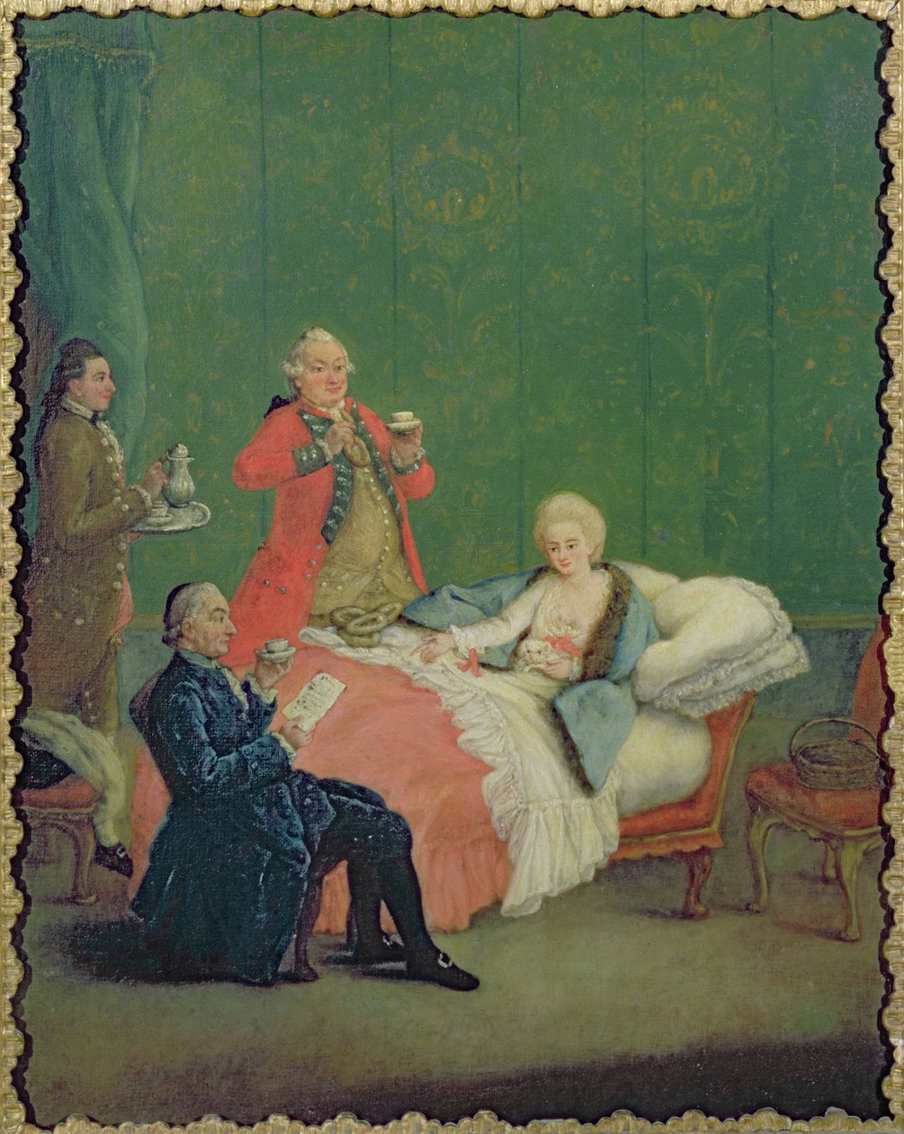 Früher Morgen mit Schokolade von Pietro Longhi