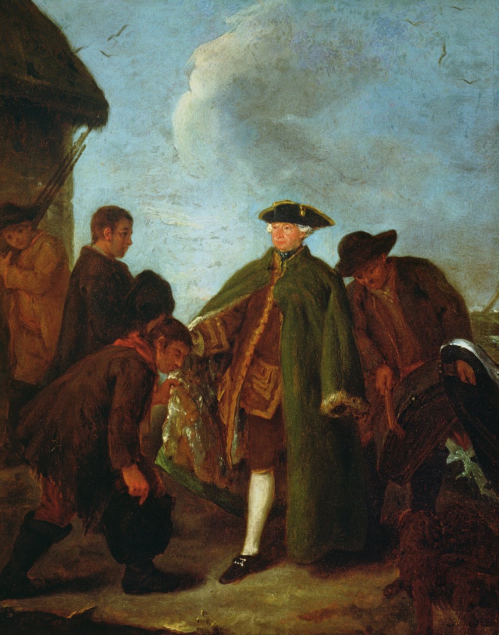 Die Ankunft des Edelmanns von Pietro Longhi