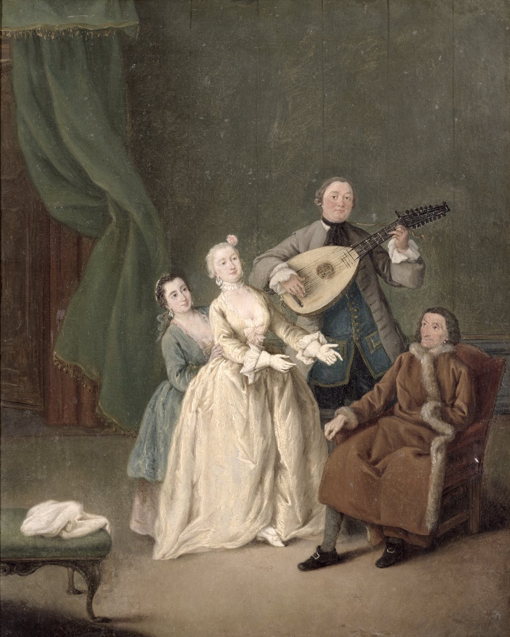 Das Familienkonzert, um 1750 von Pietro Longhi