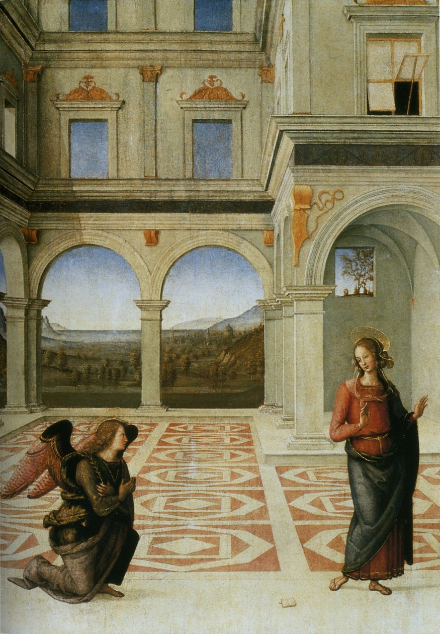 Verkündigung von Pietro Perugino