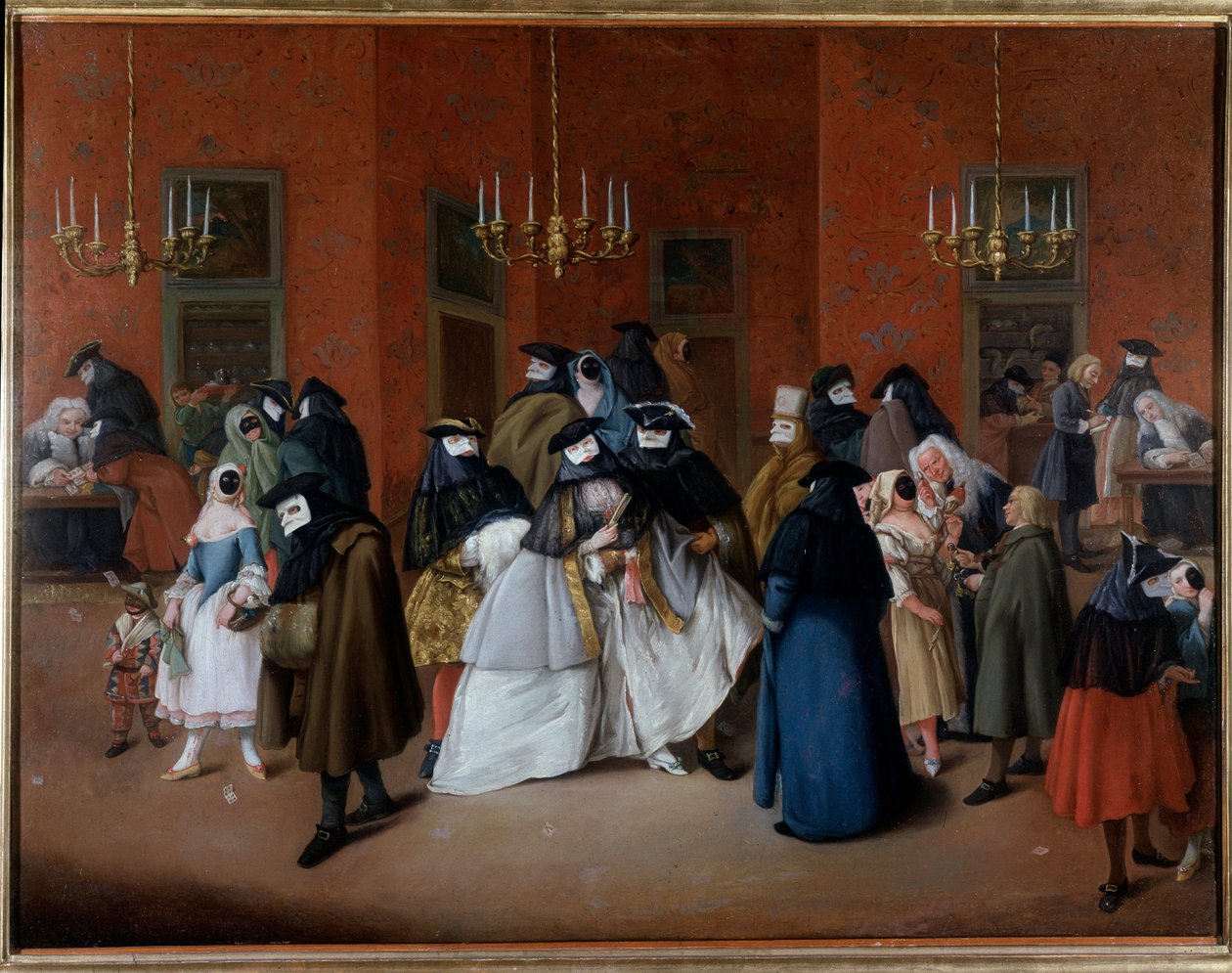 Das Foyer von Pietro (after) Longhi