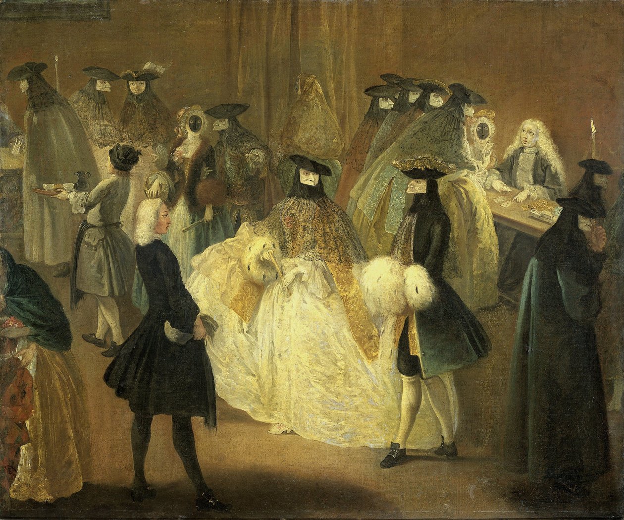 Das Casino von Pietro (school of) Longhi