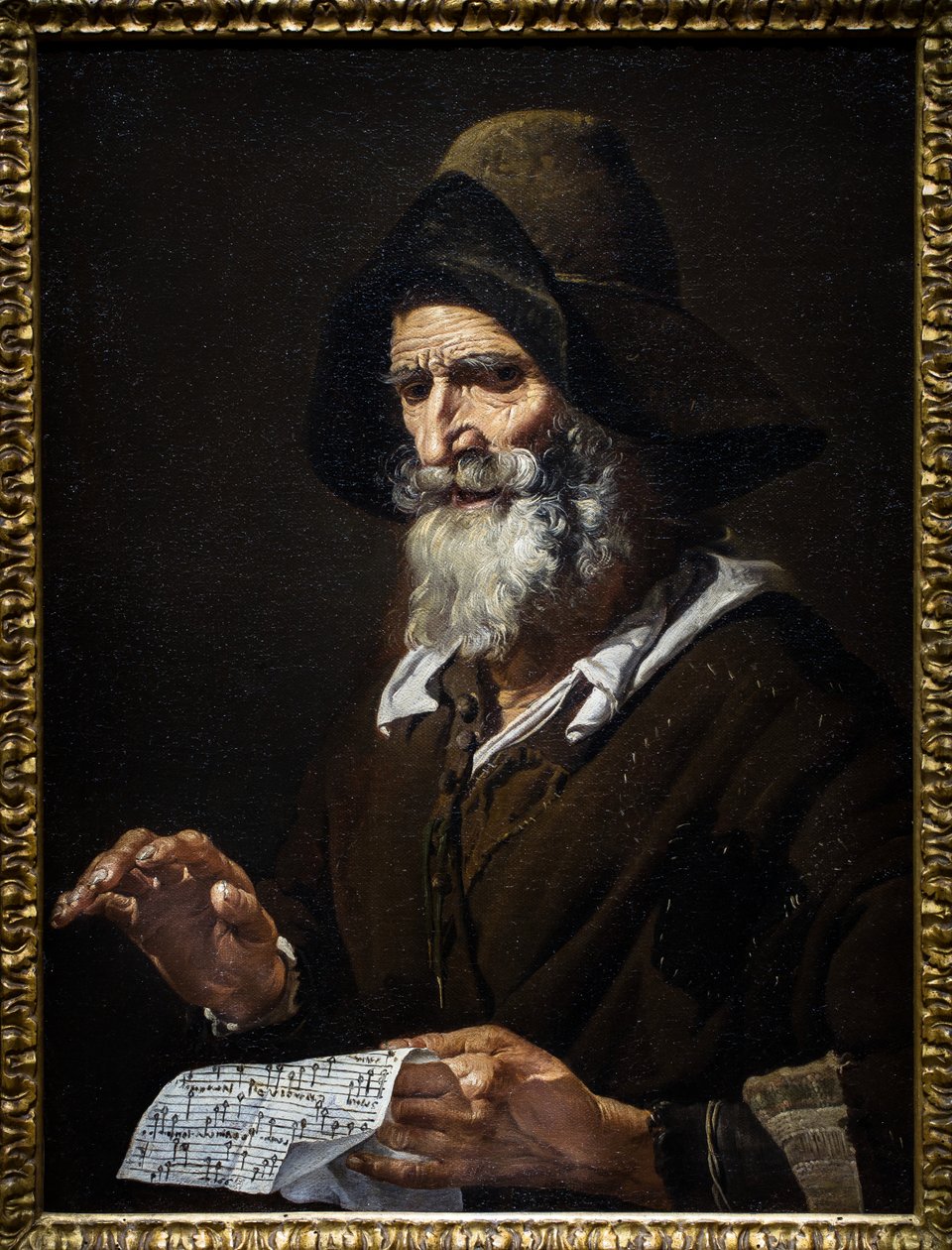 Ein alter Sänger von Pietro Bellotti