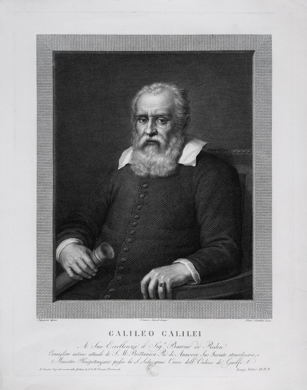 Galileo Galilei von Pietro Bettelini