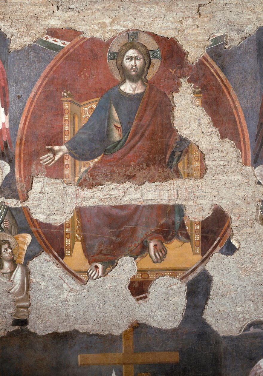 Das Jüngste Gericht: Christus triumphierend (Detail) von Pietro Cavallini