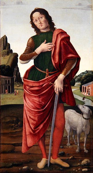 St. Julian der Gastfreundliche von Pietro Donzelli