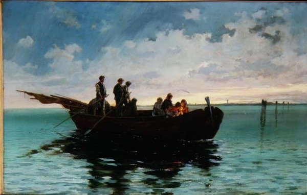 Die Nachtüberfahrt von Pietro Gabrini