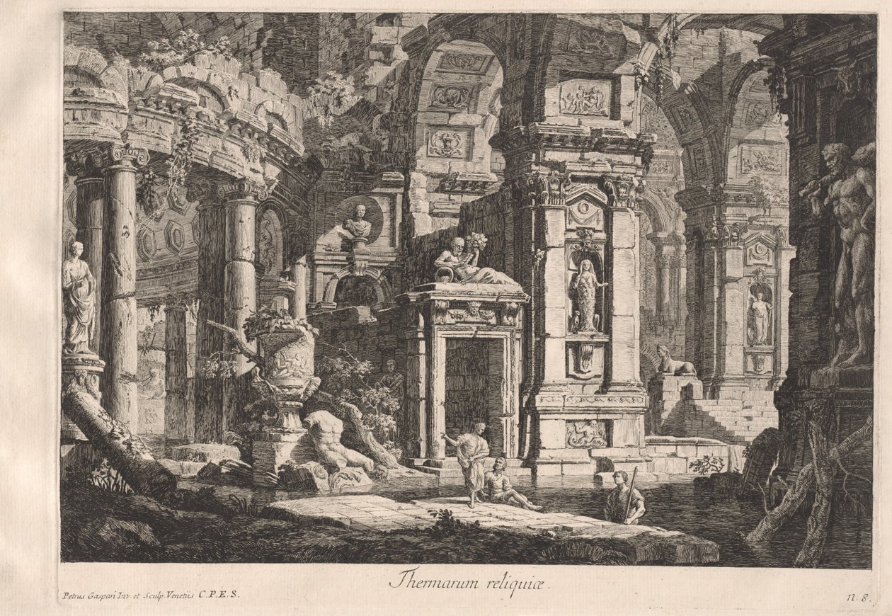 Thermarum reliquiae von Pietro Gaspari