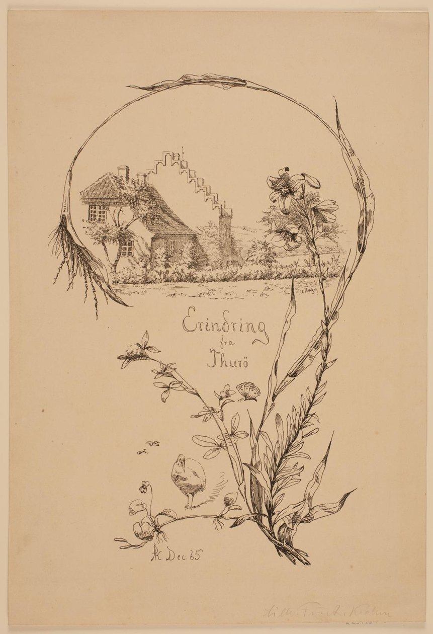 Erinnerung aus Thurø von Pietro Købke Krohn