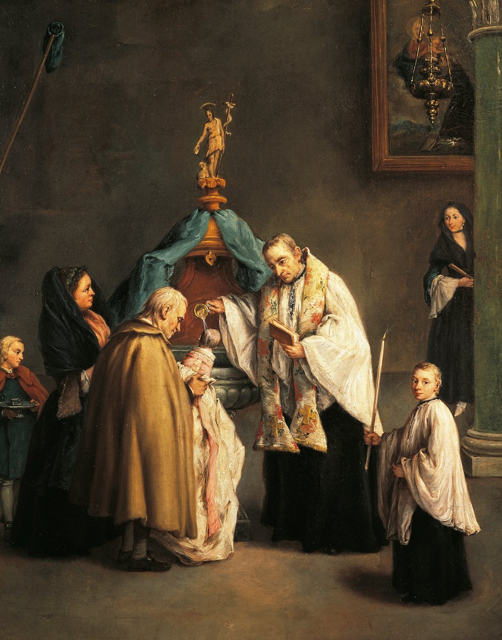 Die Taufe von Pietro Longhi