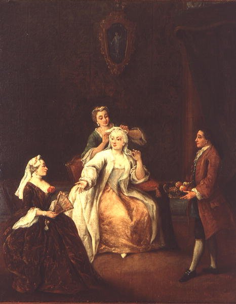Der Friseur von Pietro Longhi