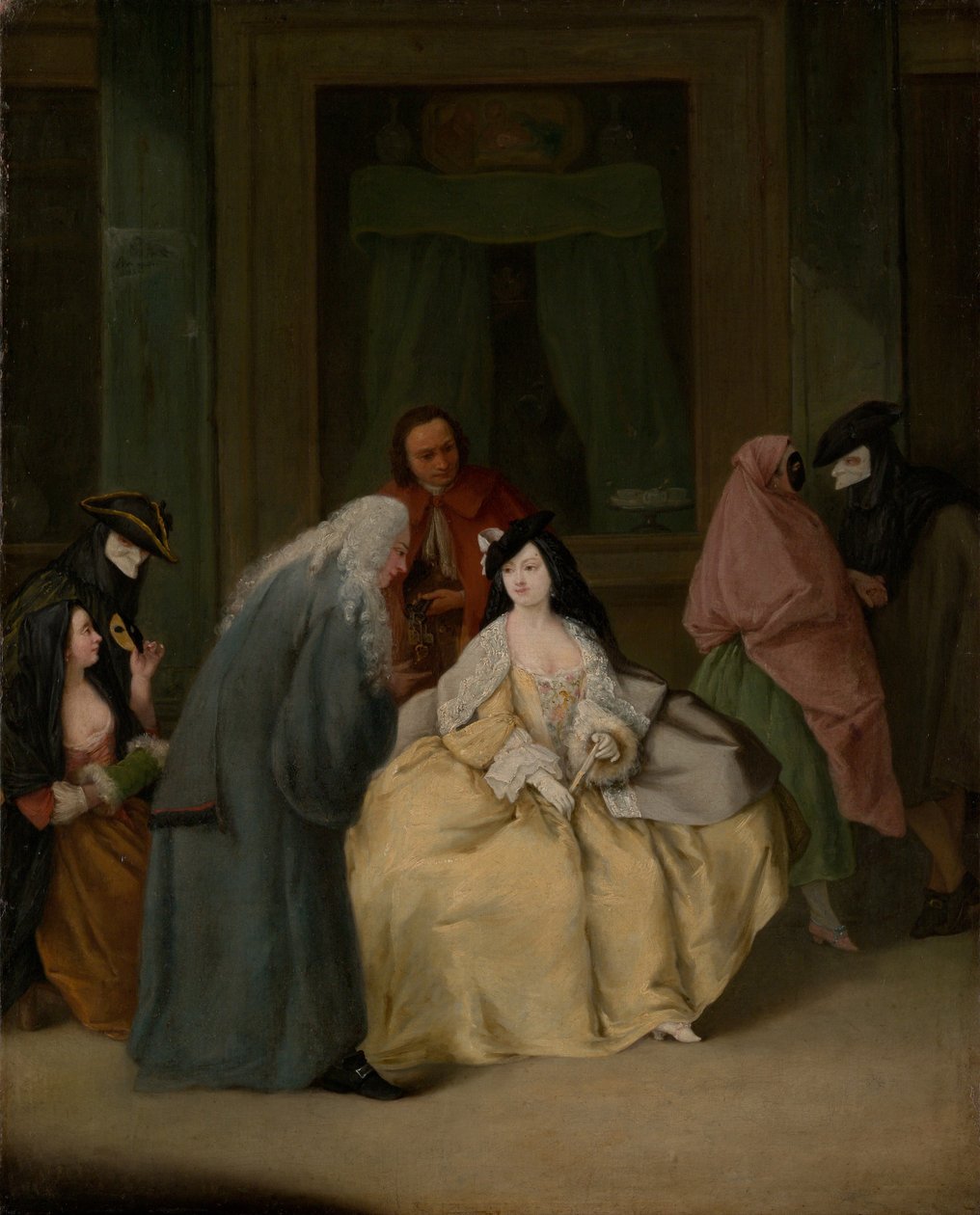 Das Treffen von Pietro Longhi
