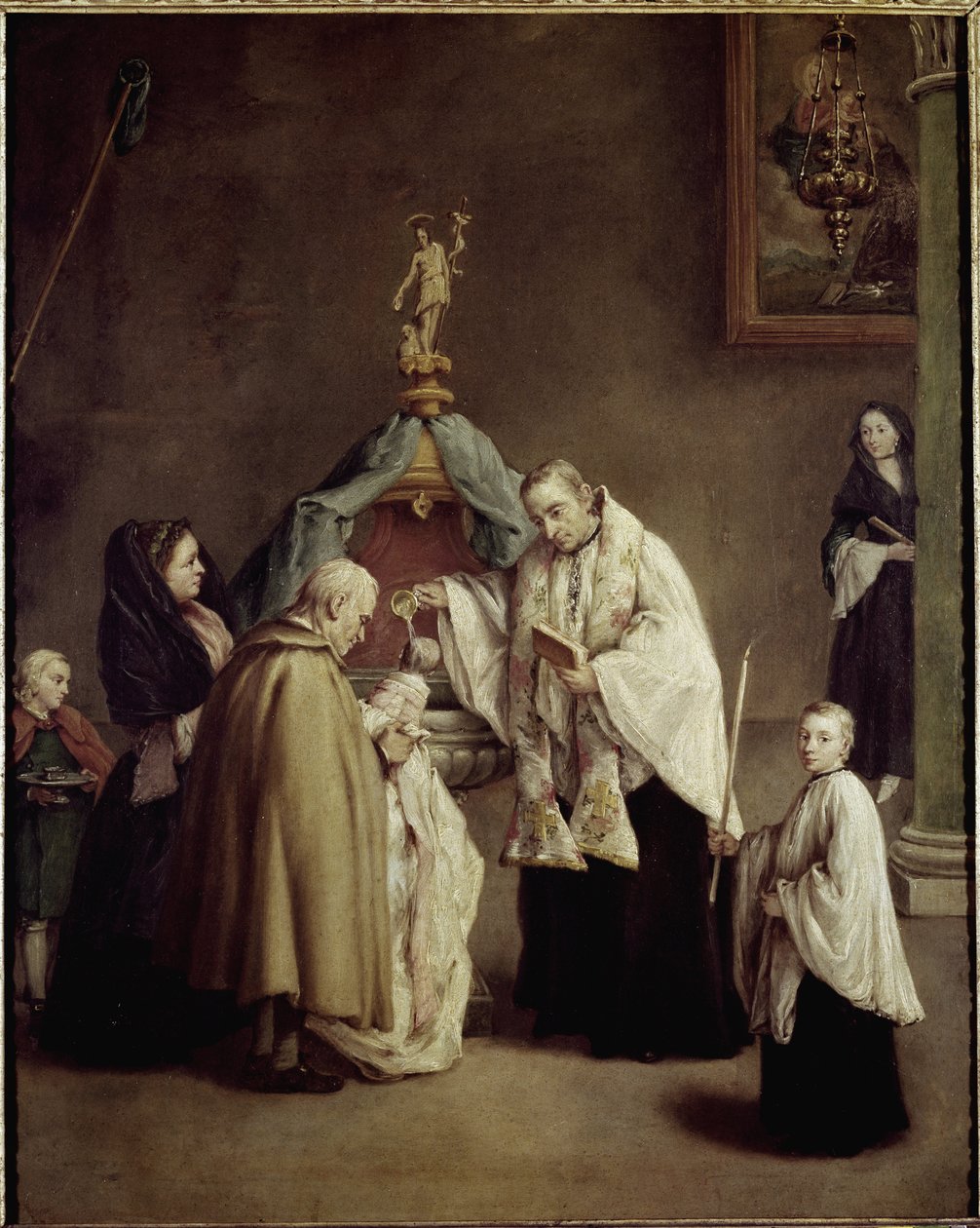 Die Taufe von Pietro Longhi