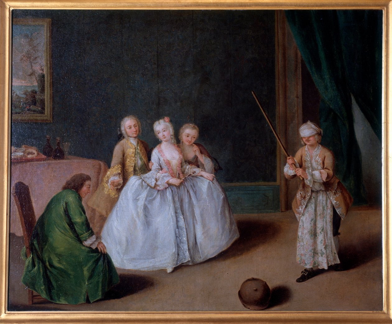 Das Spiel des Topfes von Pietro Longhi