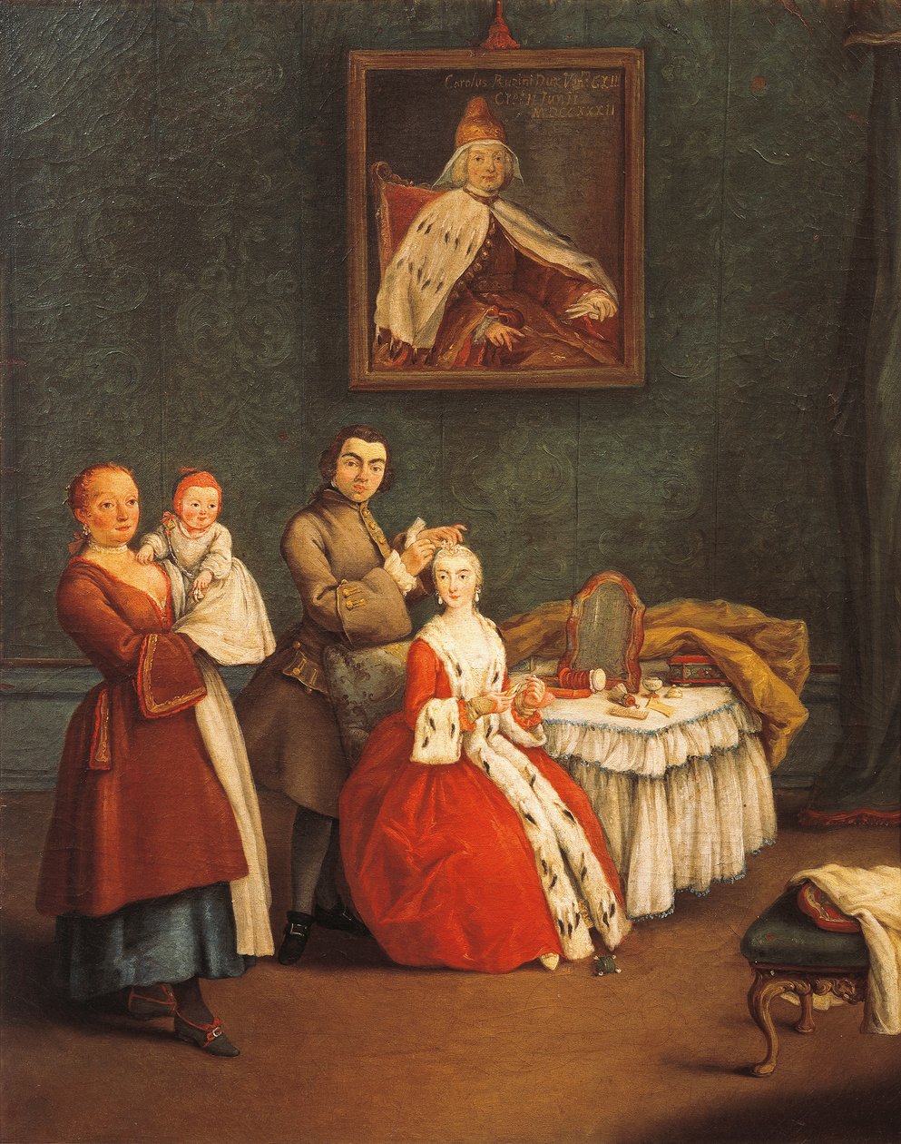 Der Friseur von Pietro Longhi