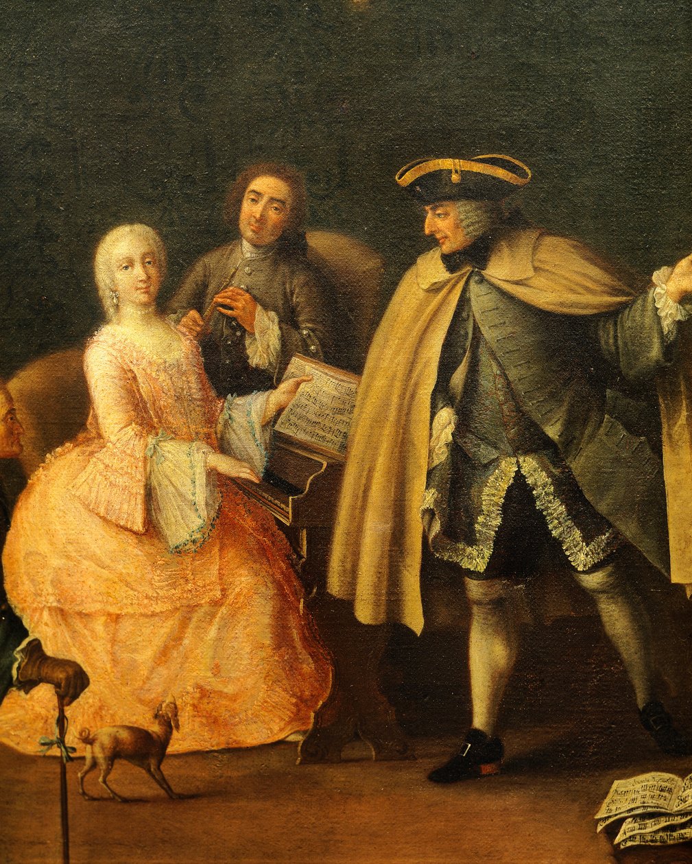 Der Musiklehrer von Pietro Longhi